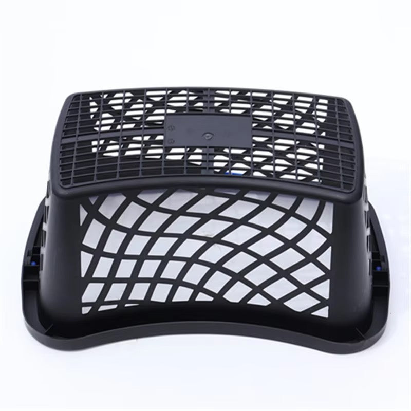Supermarket Grocery Plastic Storage Basket with Single Handle 25L
