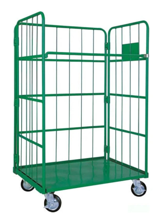 Warehouse storage welded nesting collapsible rolltainer HTH-188
