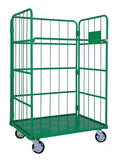 Warehouse storage welded nesting collapsible rolltainer HTH-188