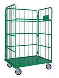 Warehouse storage welded nesting collapsible rolltainer HTH-188