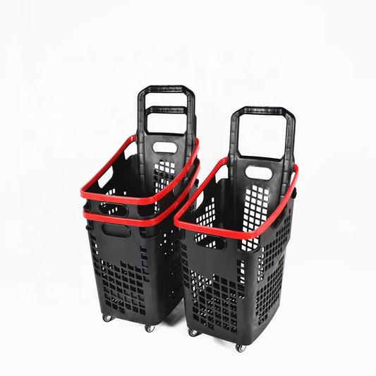 60L Supermarket Store Shopping Trolley Basket