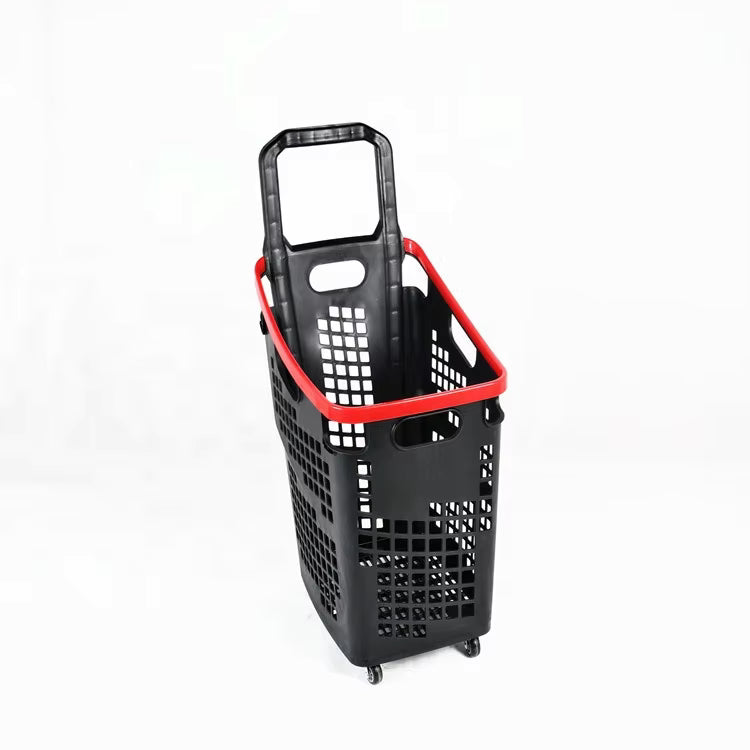 60L Supermarket Store Shopping Trolley Basket