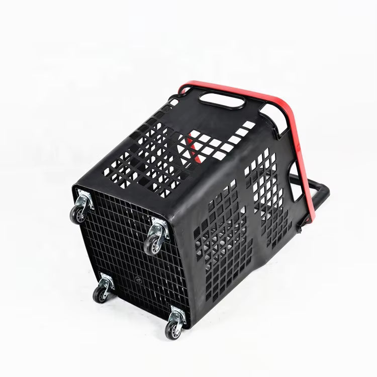 60L Supermarket Store Shopping Trolley Basket