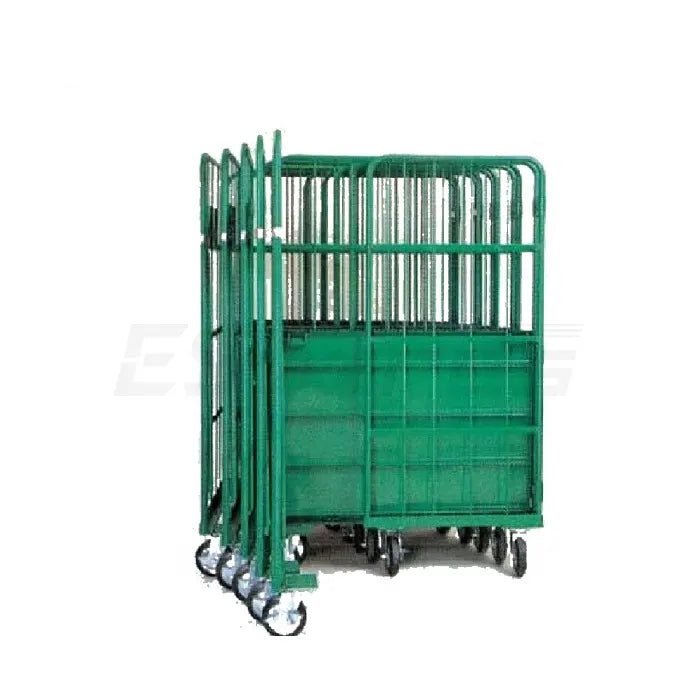 Nested Collapsible Warehouse storage welded nesting collapsible rolltainer HTH-188 ...