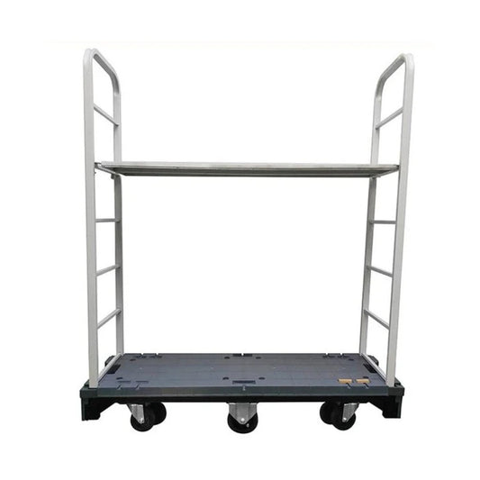 Supermarket Platform Hand Trolley Truck with 6 Wheels HTH-231