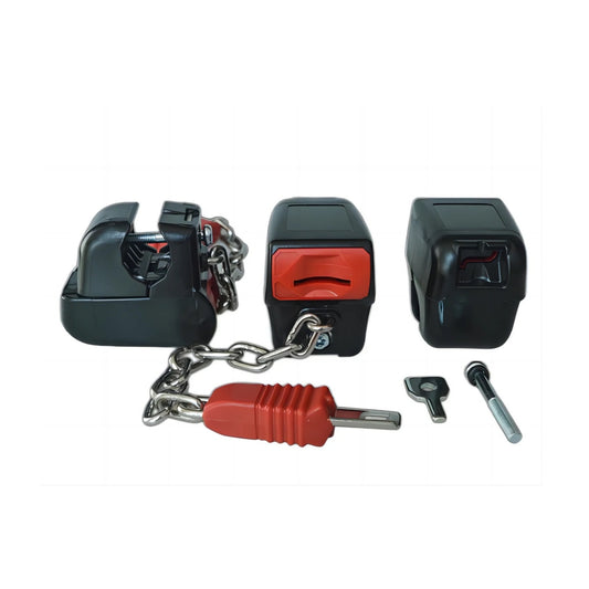 Plastic shopping cart Coin Lock INT-05