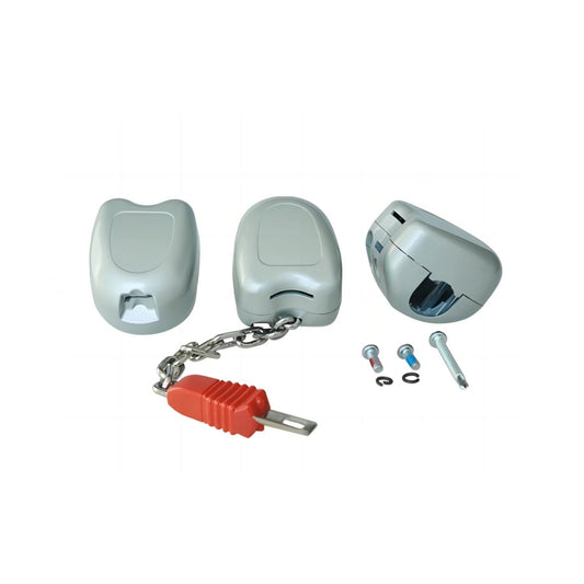 Zinc Alloy Supermarket Shopping Cart Coin Lock INT-01