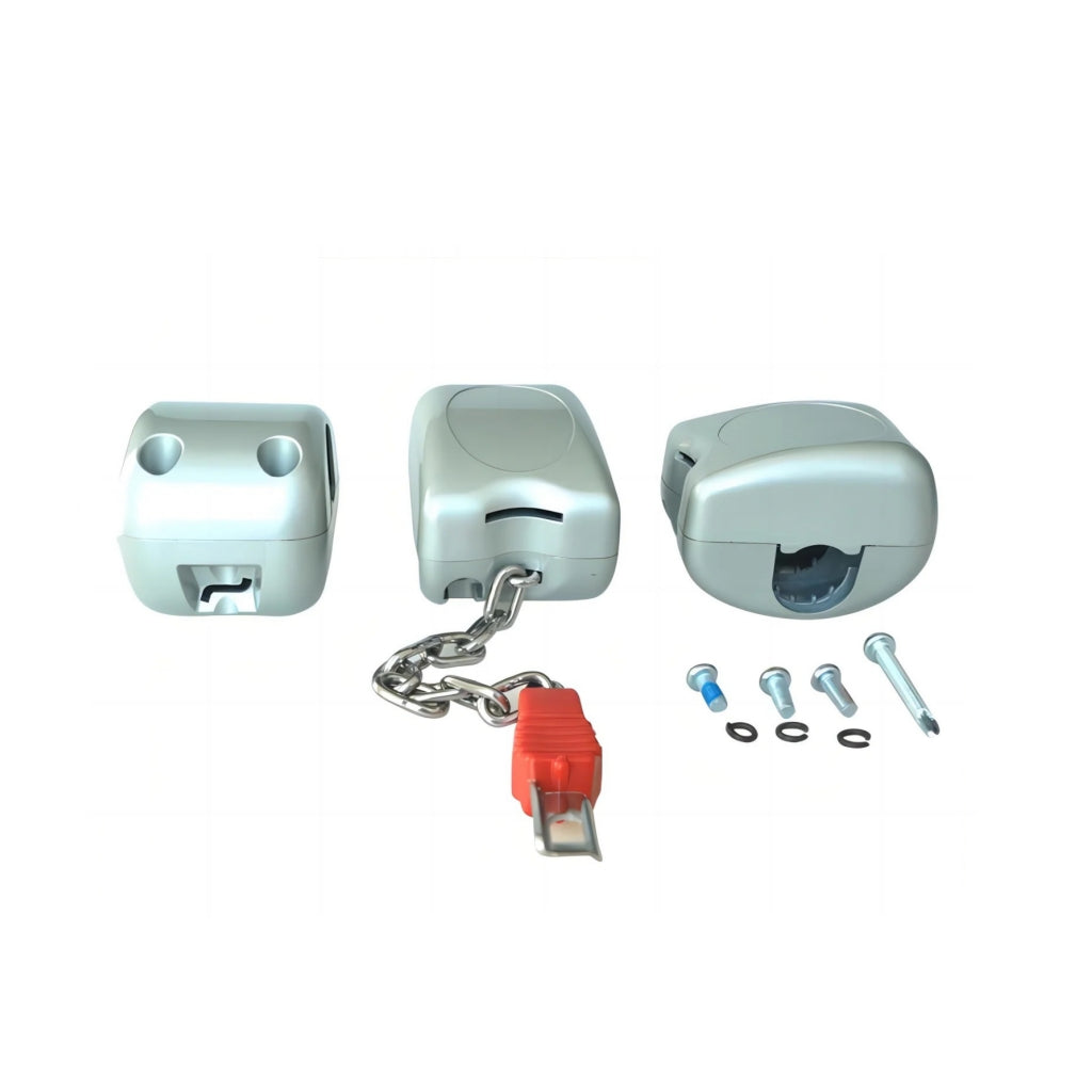 Zinc Alloy Supermarket Shopping Cart Coin Lock INT-02
