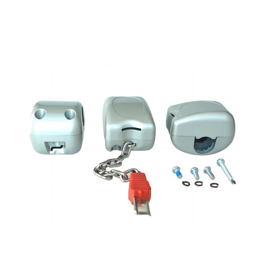 Zinc Alloy Supermarket Shopping Cart Coin Lock INT-02