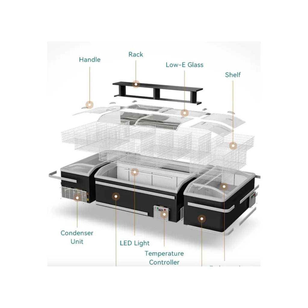 island freezer accessories