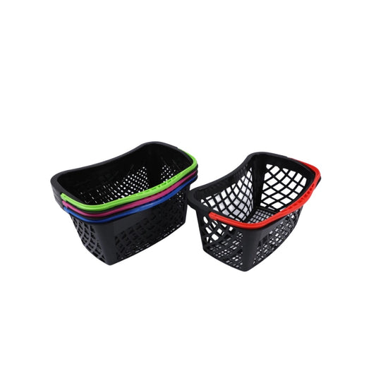 Supermarket Grocery  Plastic Storage Basket with Single Handle 25L